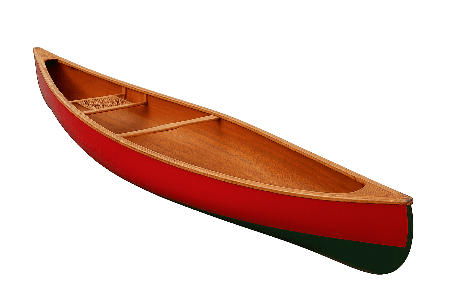 Red canoe